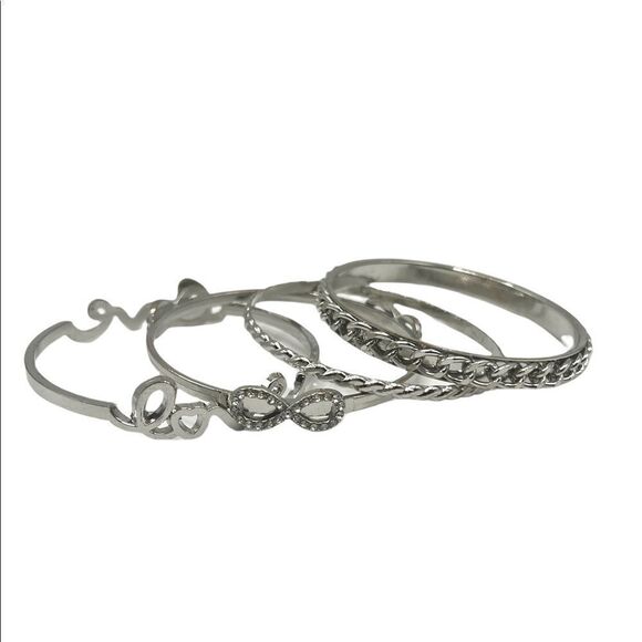 💍 Silver Bracelet Set 4-Piece💍 - Picture 7 of 7